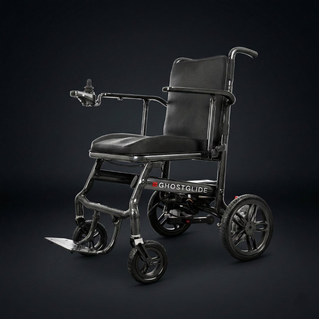 Carbon Elite Electric Power Chair – Ultra Lightweight Carbon Fiber Frame - Ghost Mobility