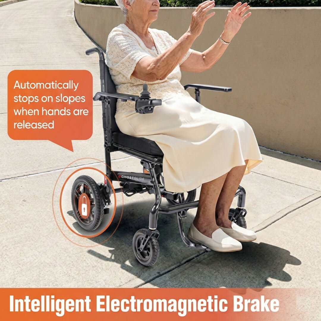 Carbon Elite Electric Power Chair – Ultra Lightweight Carbon Fiber Frame - Ghost Mobility