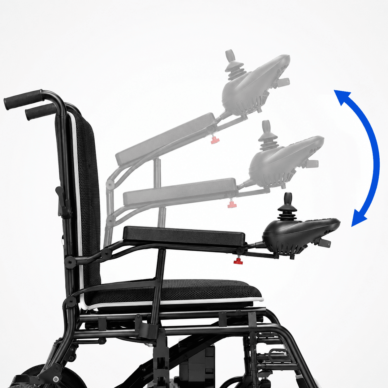 Premium Foldable Electric Power Chair - Long Range & Lightweight - Ghost Mobility