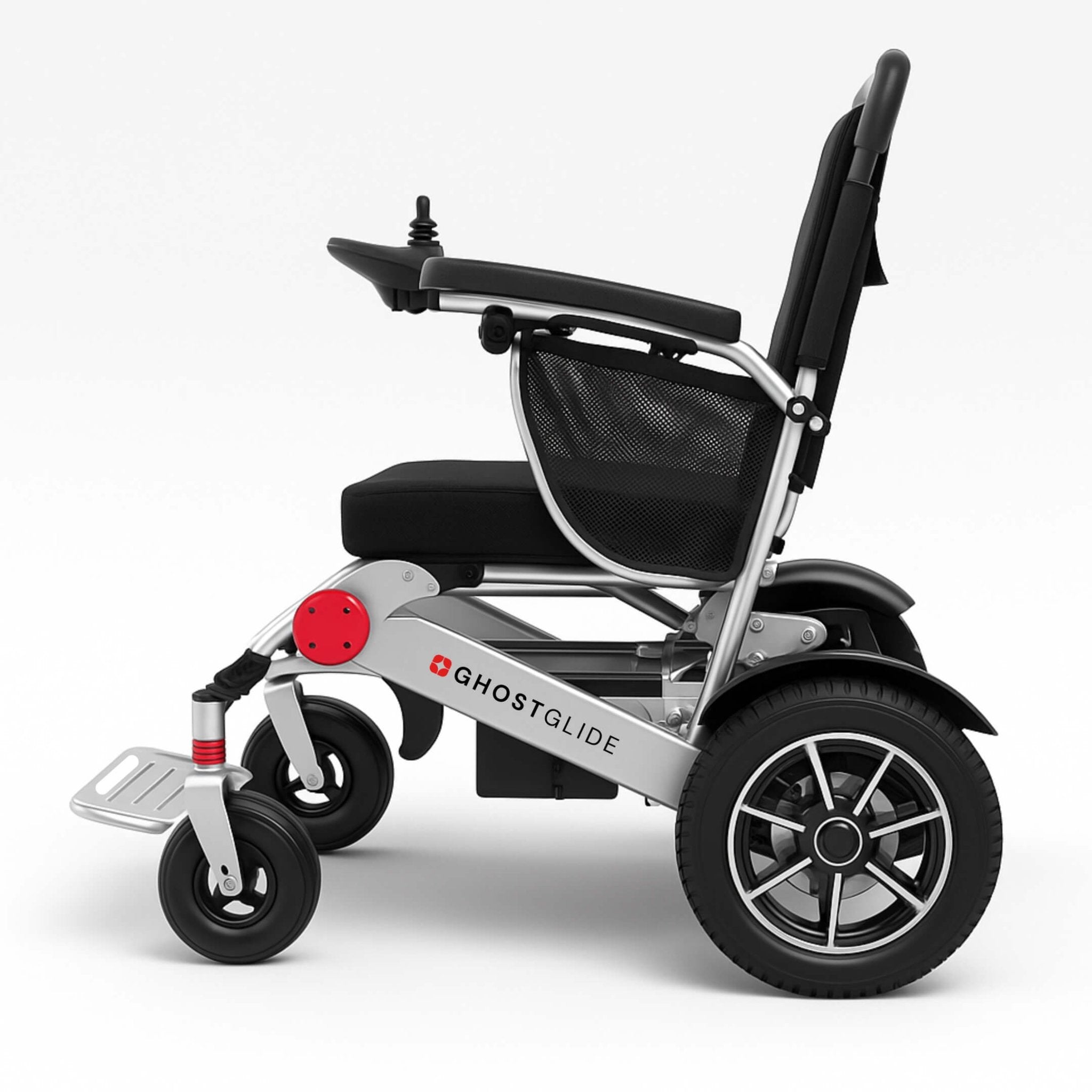 Premium Foldable Electric Power Chair - Long Range & Lightweight - Ghost Mobility