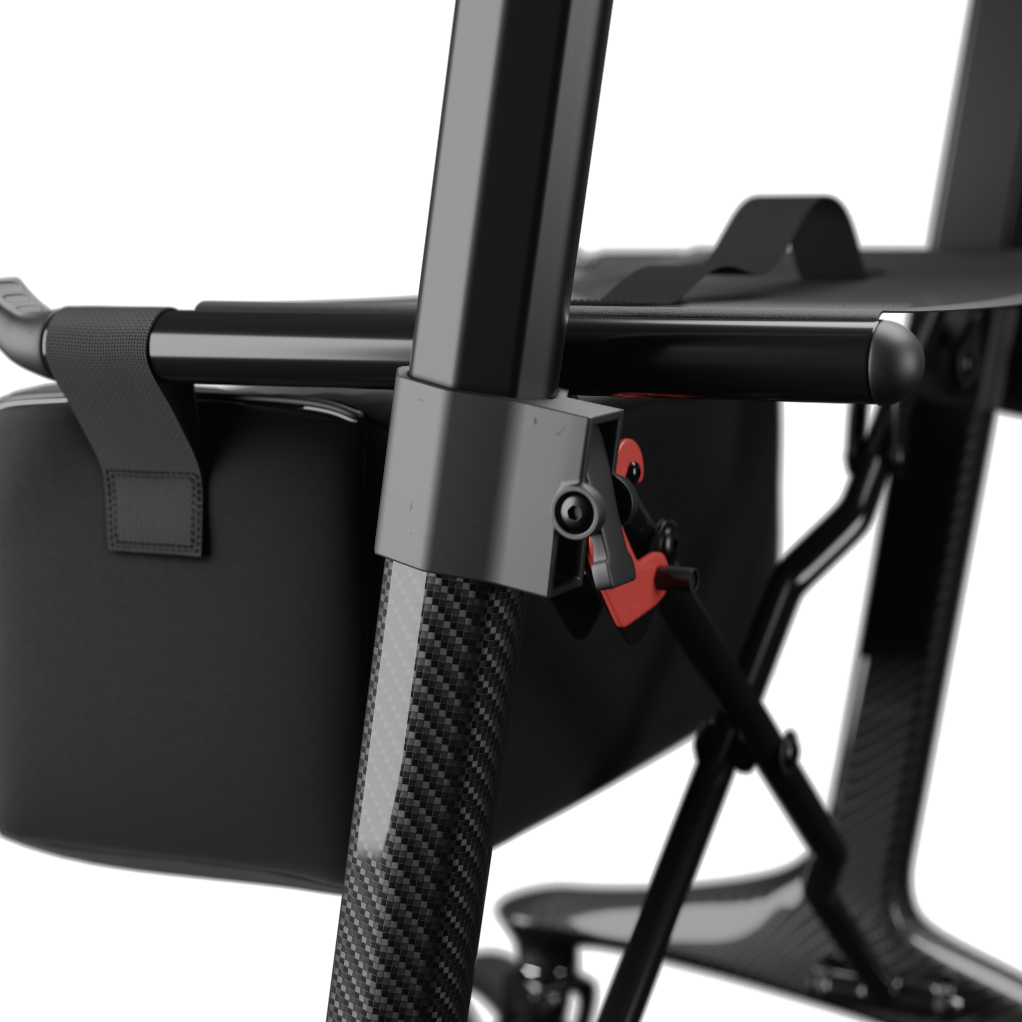 Ultra - Light Carbon Fiber Walker – Premium Mobility Aid - Ghost Mobility