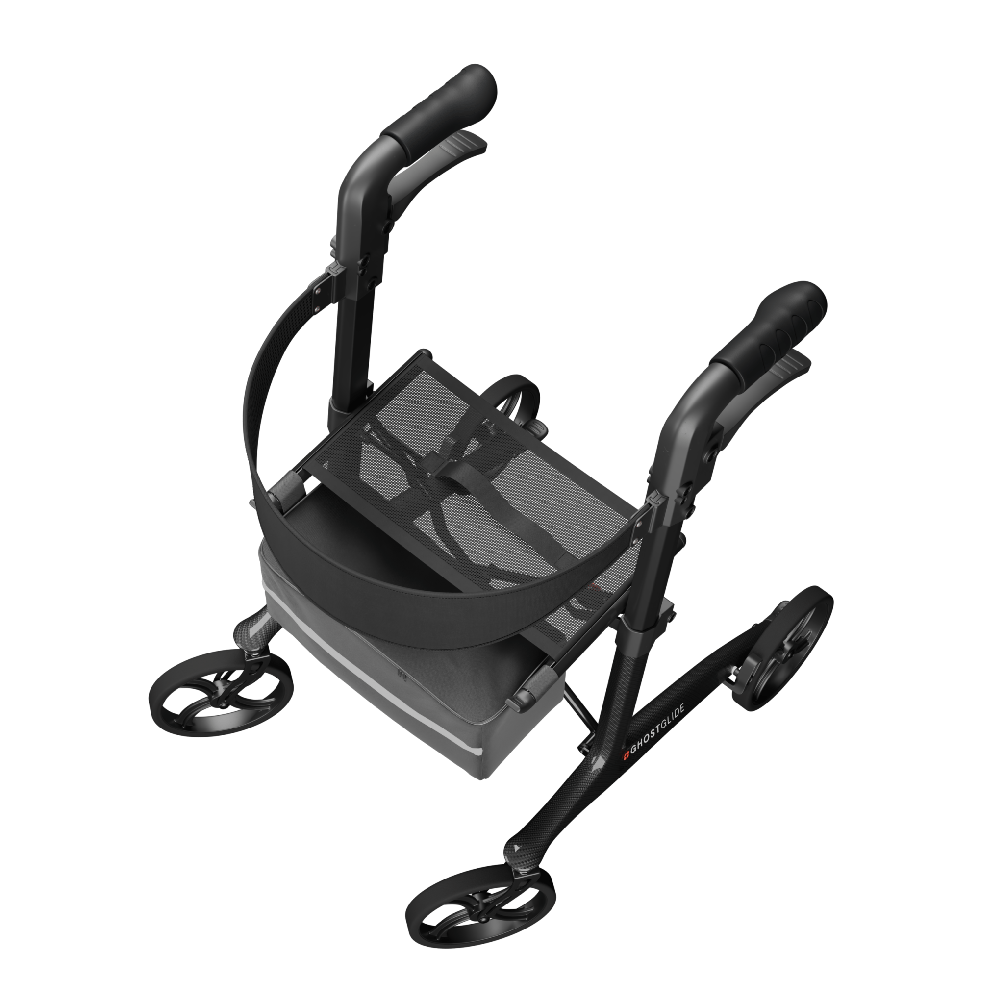 Ultra - Light Carbon Fiber Walker – Premium Mobility Aid - Ghost Mobility