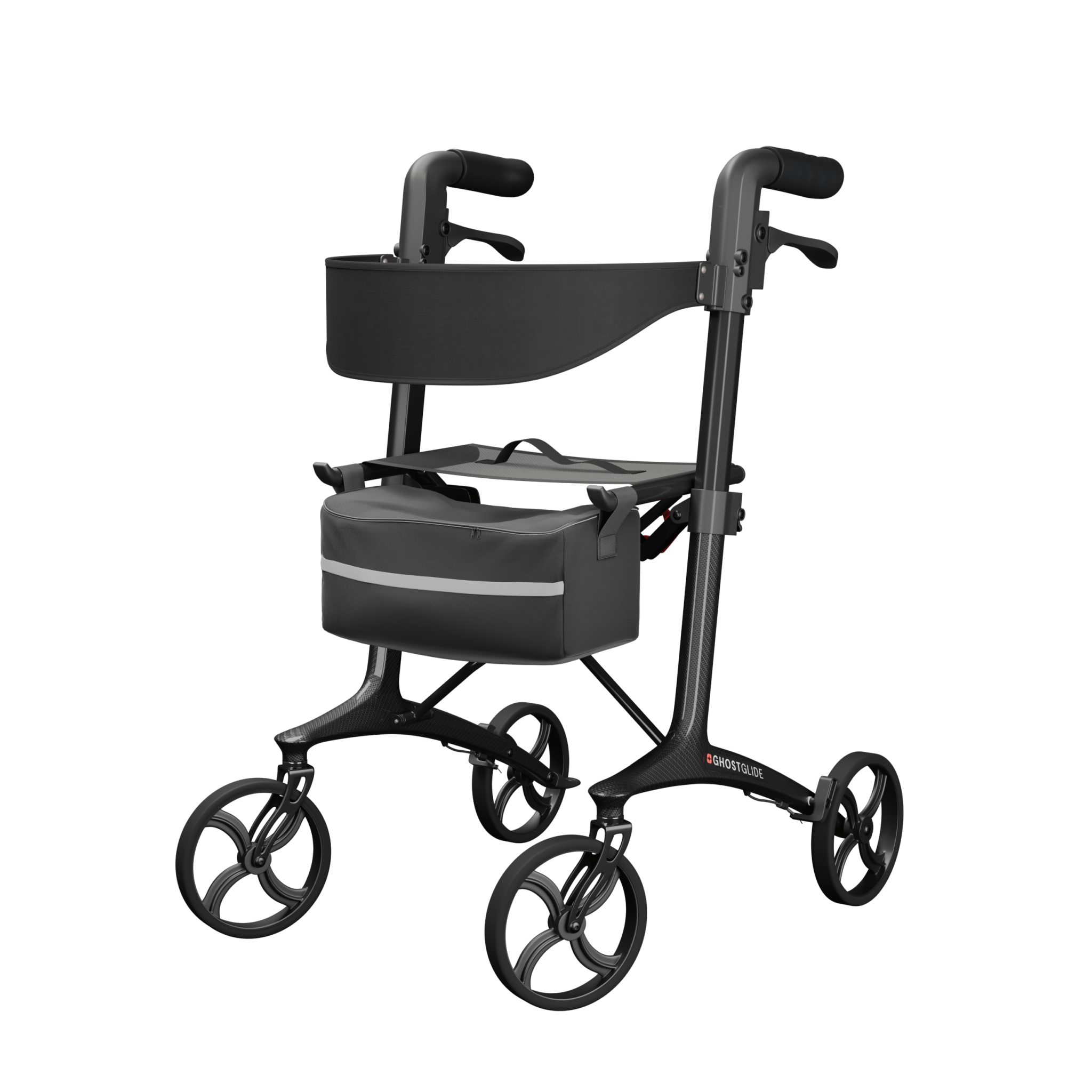 Ultra - Light Carbon Fiber Walker – Premium Mobility Aid - Ghost Mobility