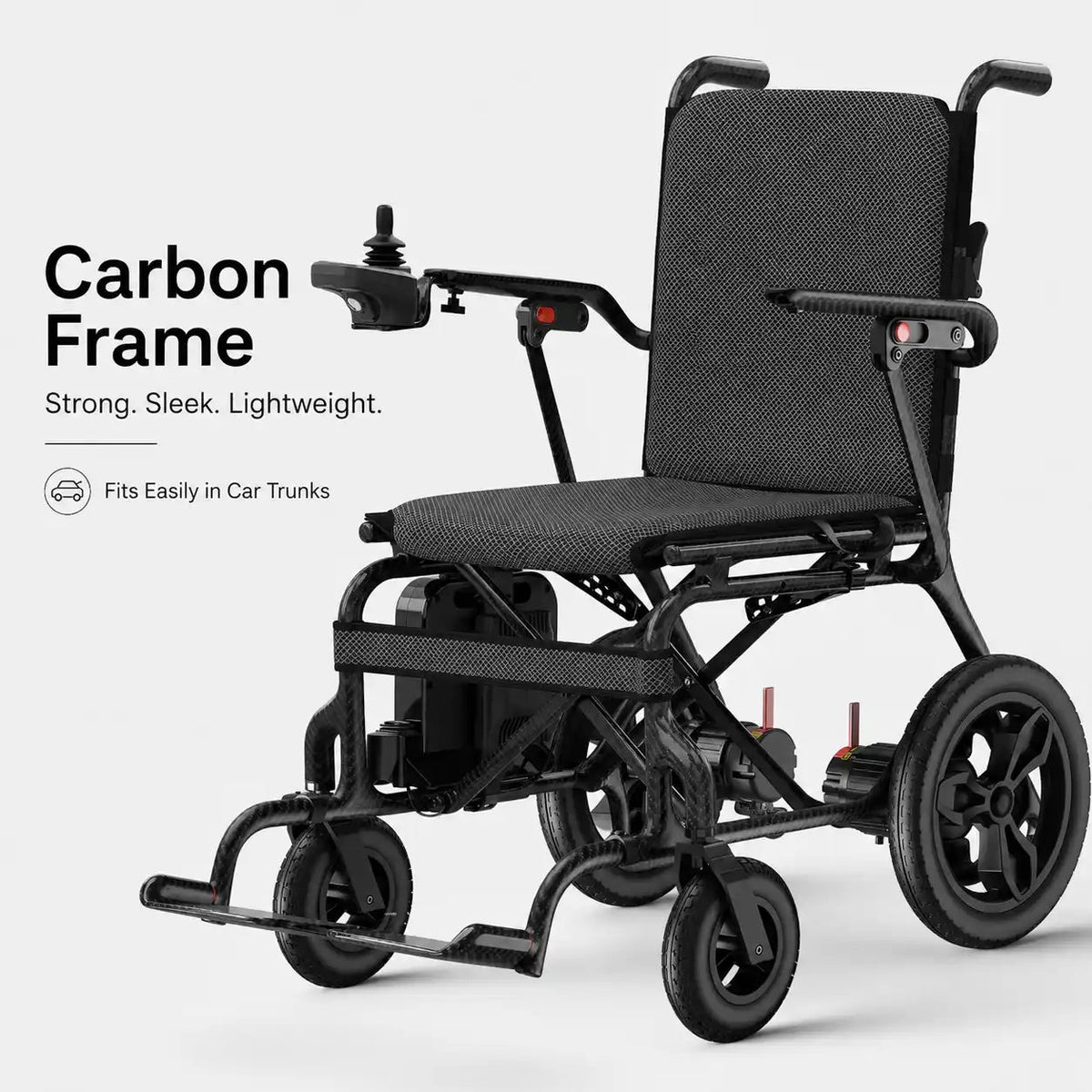 Weightless Carbon Fiber Electric Wheelchair - Ghost Mobility