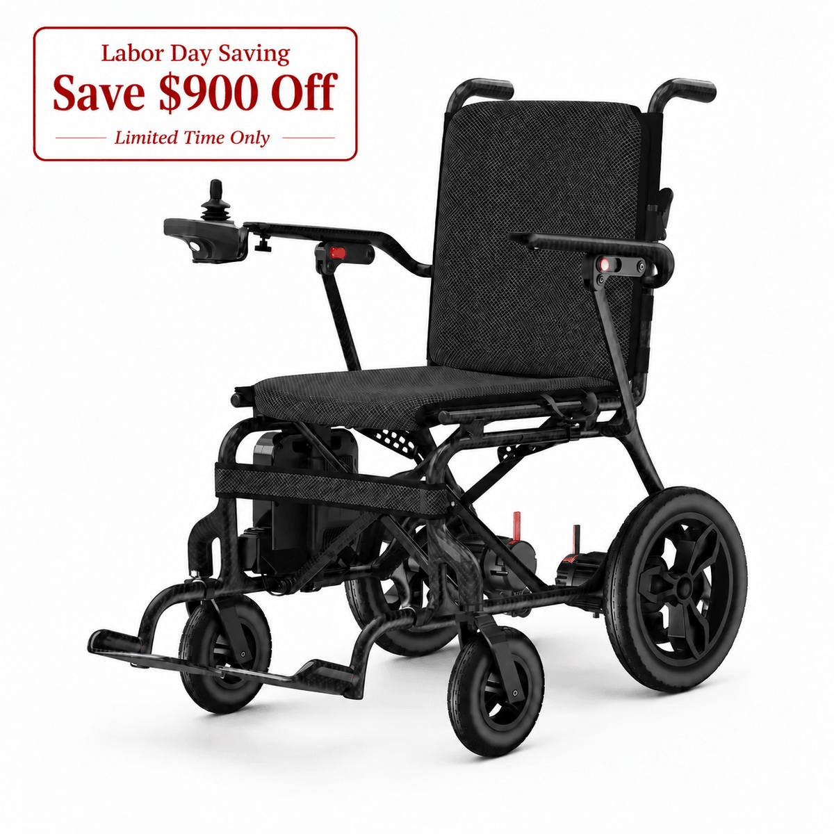 Weightless Carbon Fiber Electric Wheelchair - Ghost Mobility