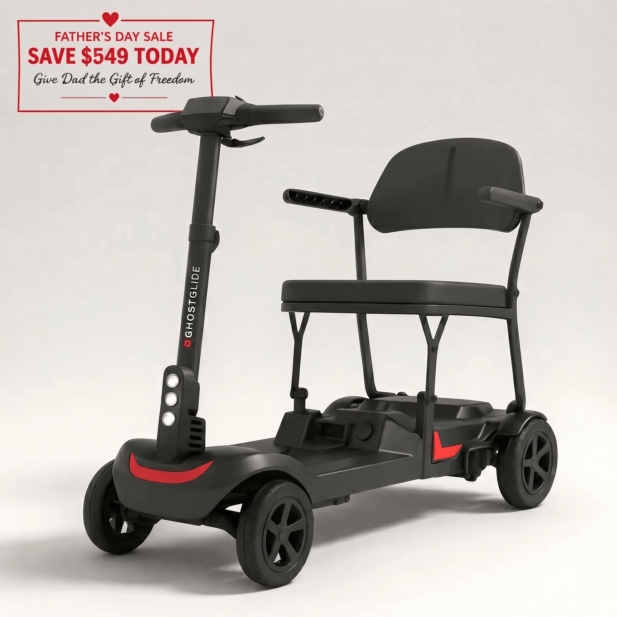 Ghost Featherweight Power Scooter - Ghost Mobility