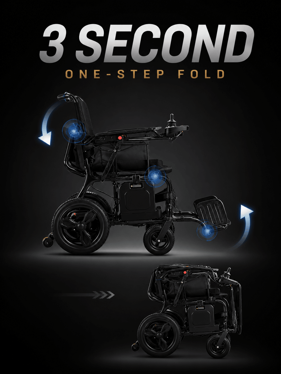 Ghost Glide Air - Carbon Fiber Electric Wheelchair - Ghost Mobility