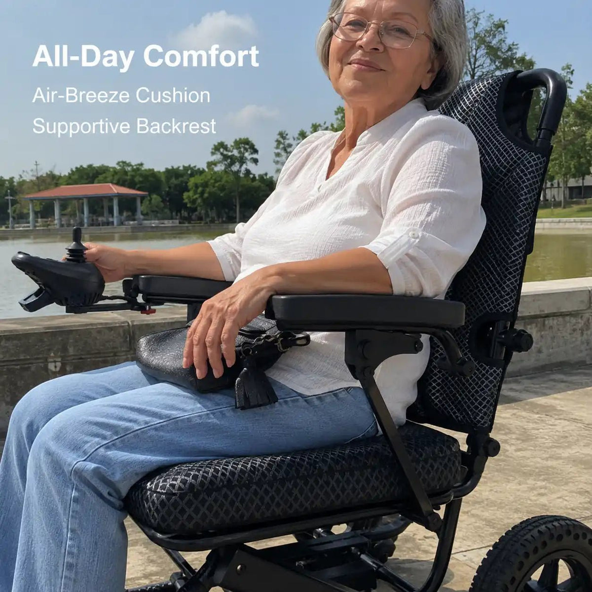 Premium Featherweight Electric Power Chair - Ghost Mobility