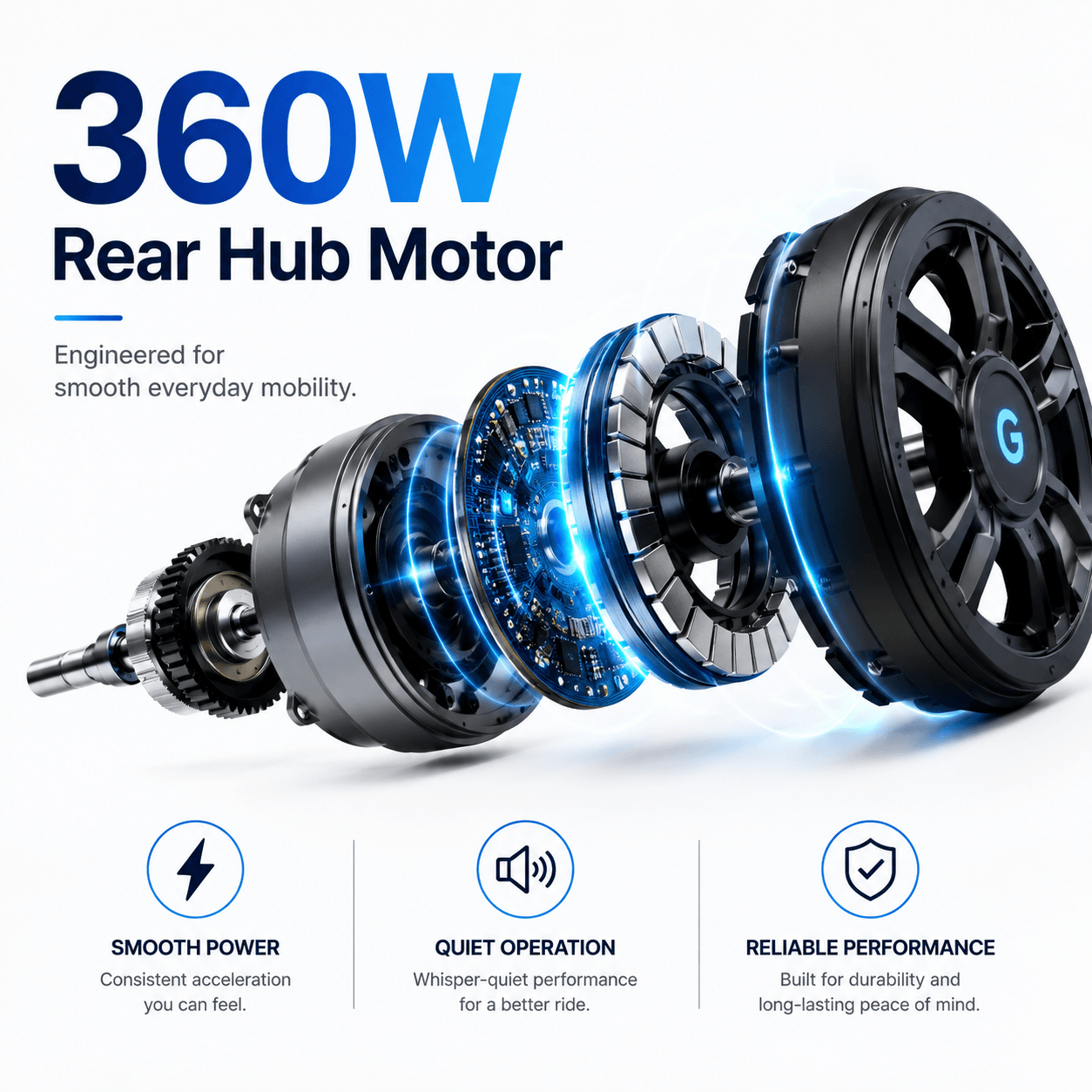 Premium Featherweight Electric Power Chair – Ultra-Portable - Ghost Mobility