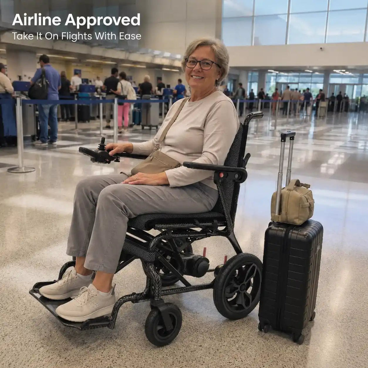 Weightless Carbon Fiber Electric Wheelchair - Ghost Mobility