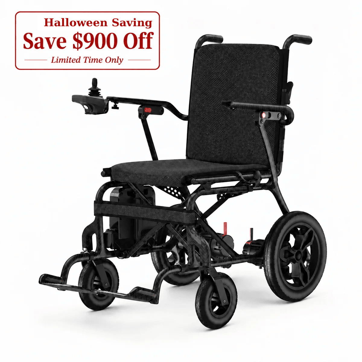 Weightless Carbon Fiber Electric Wheelchair - Ghost Mobility
